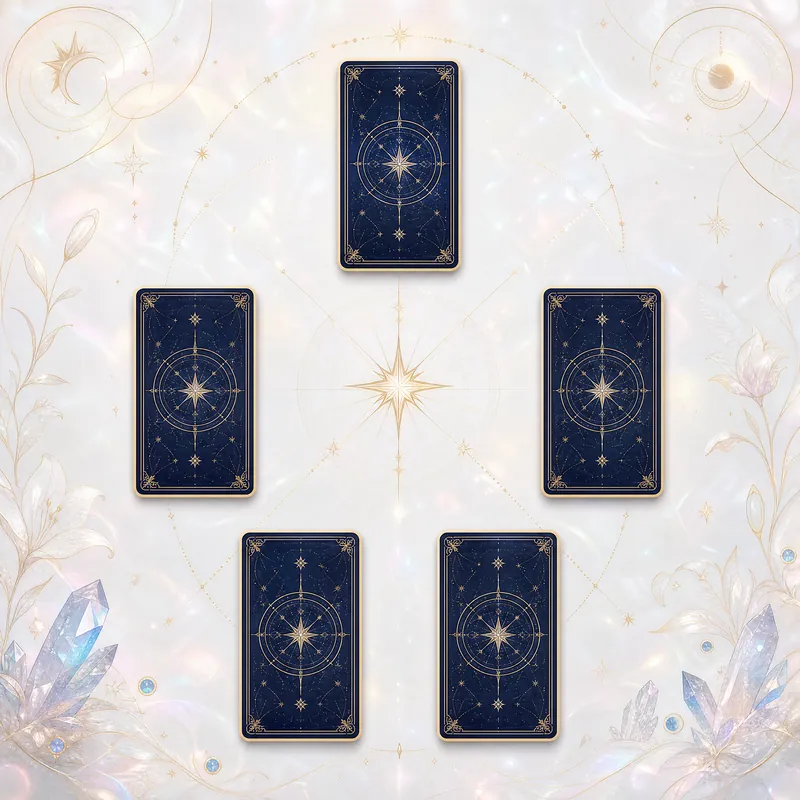 五芒星牌阵