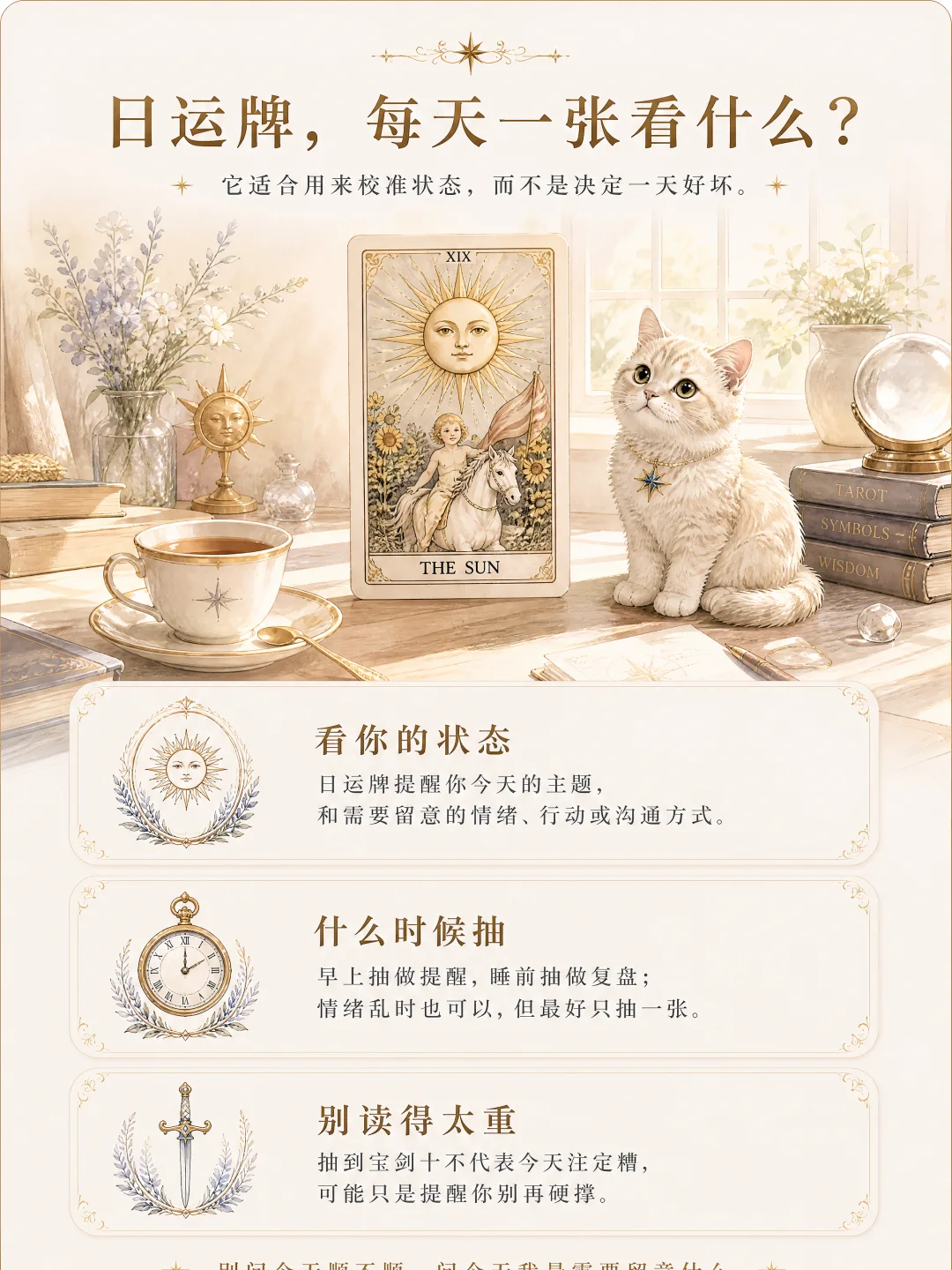 日运牌：每天一张，不是给命运盖章