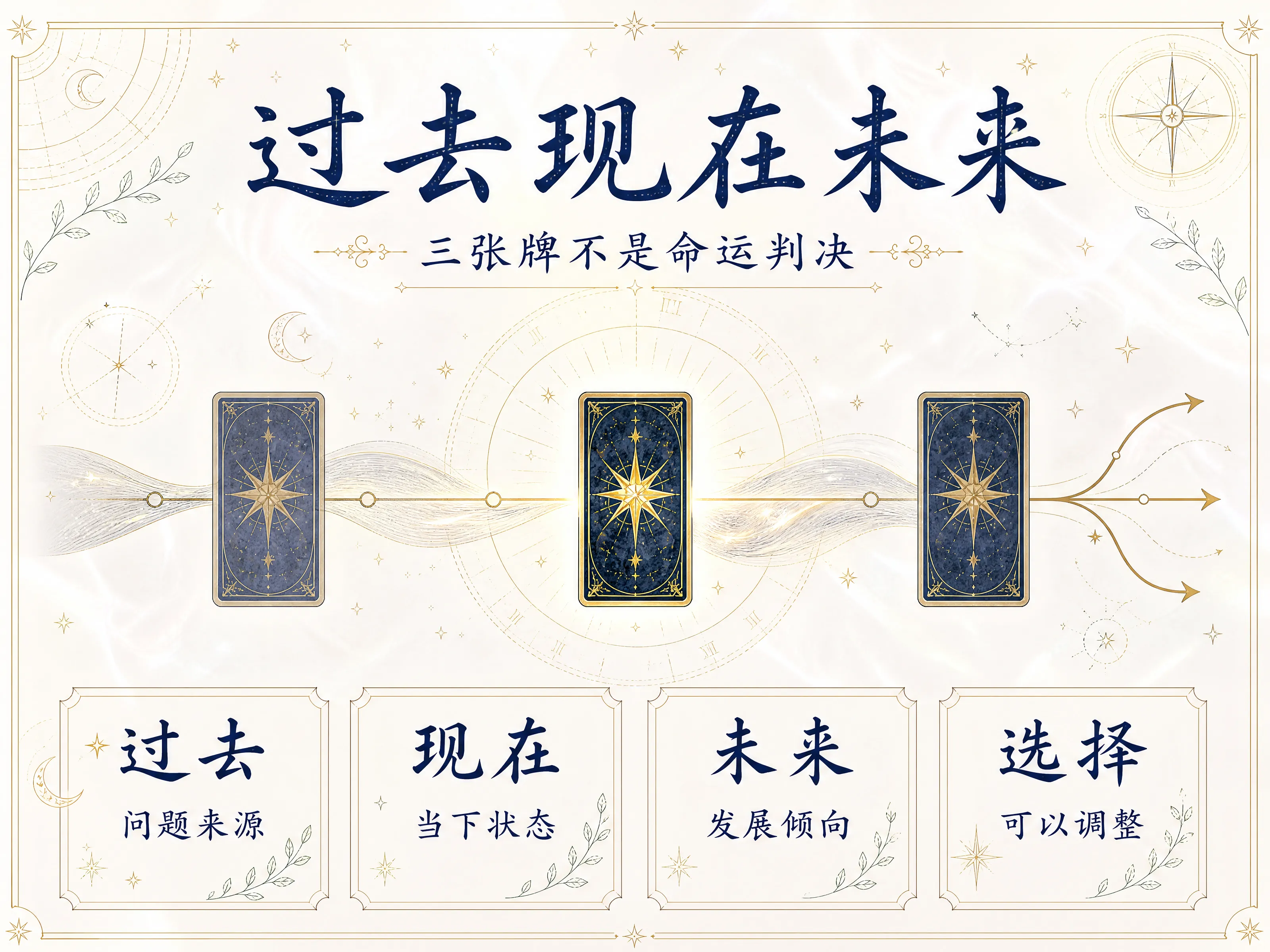 过去现在未来：三张牌不是命运判决